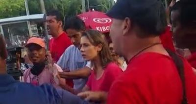 Equipe da Rede Bahia é expulsa de manifestação no Campo Grande; veja vídeo