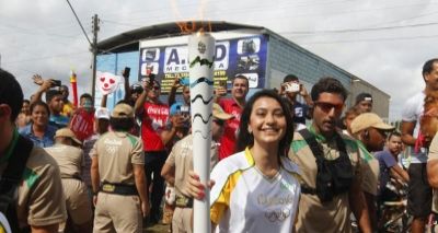 Tocha Olímpica: três mil policiais militares fazem a segurança na Bahia