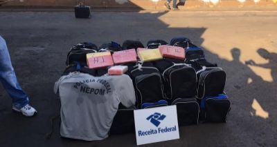 Bolsas com 560 kg de cocaína são apreendidas no Porto de Salvador