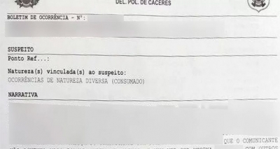 Homem registra boletim de ocorrência contra companheira: 'Cansado de tomar chifre'