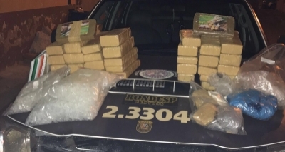 Rondesp Central apreende 40 kg de drogas em Campinas de Pirajá