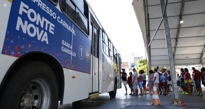 Carnaval: faixa exclusiva de ônibus e táxis será fiscalizada por radar