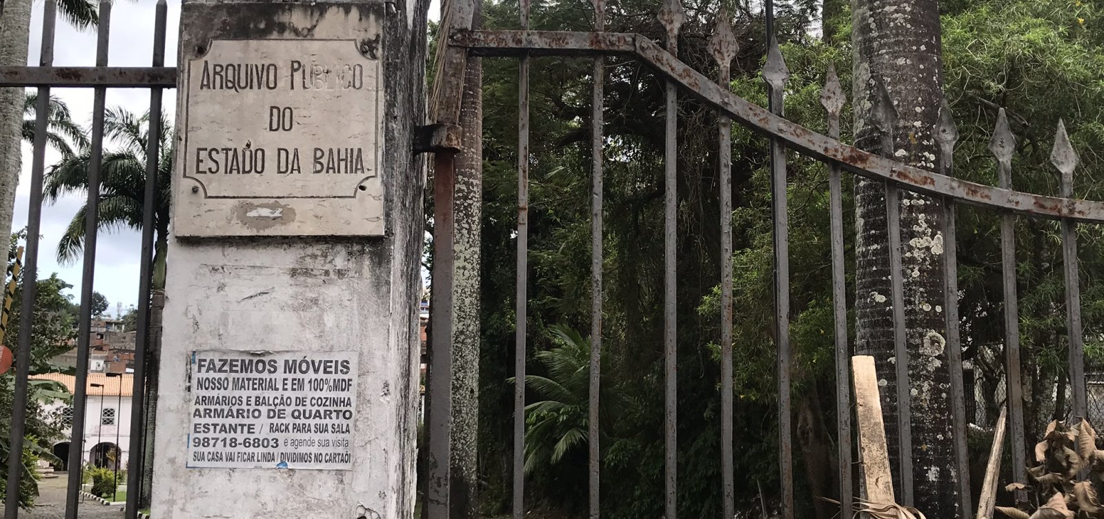 [Falta de estrutura dos acervos coloca em risco a histÃ³ria da Bahia]