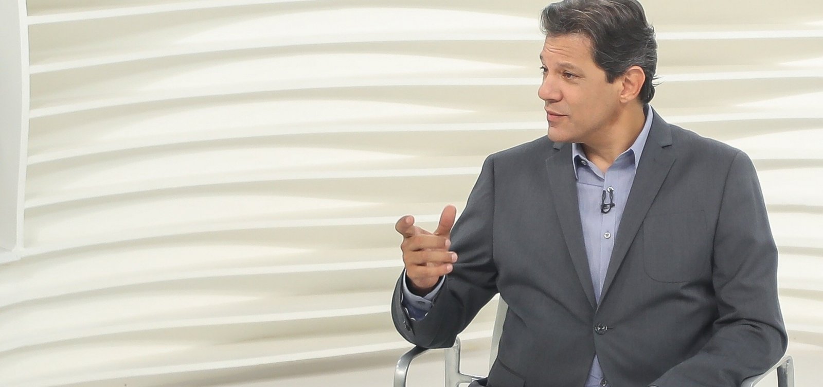 ['Só cumprimentei Bolsonaro quando meu coração se aquietou', diz Haddad]